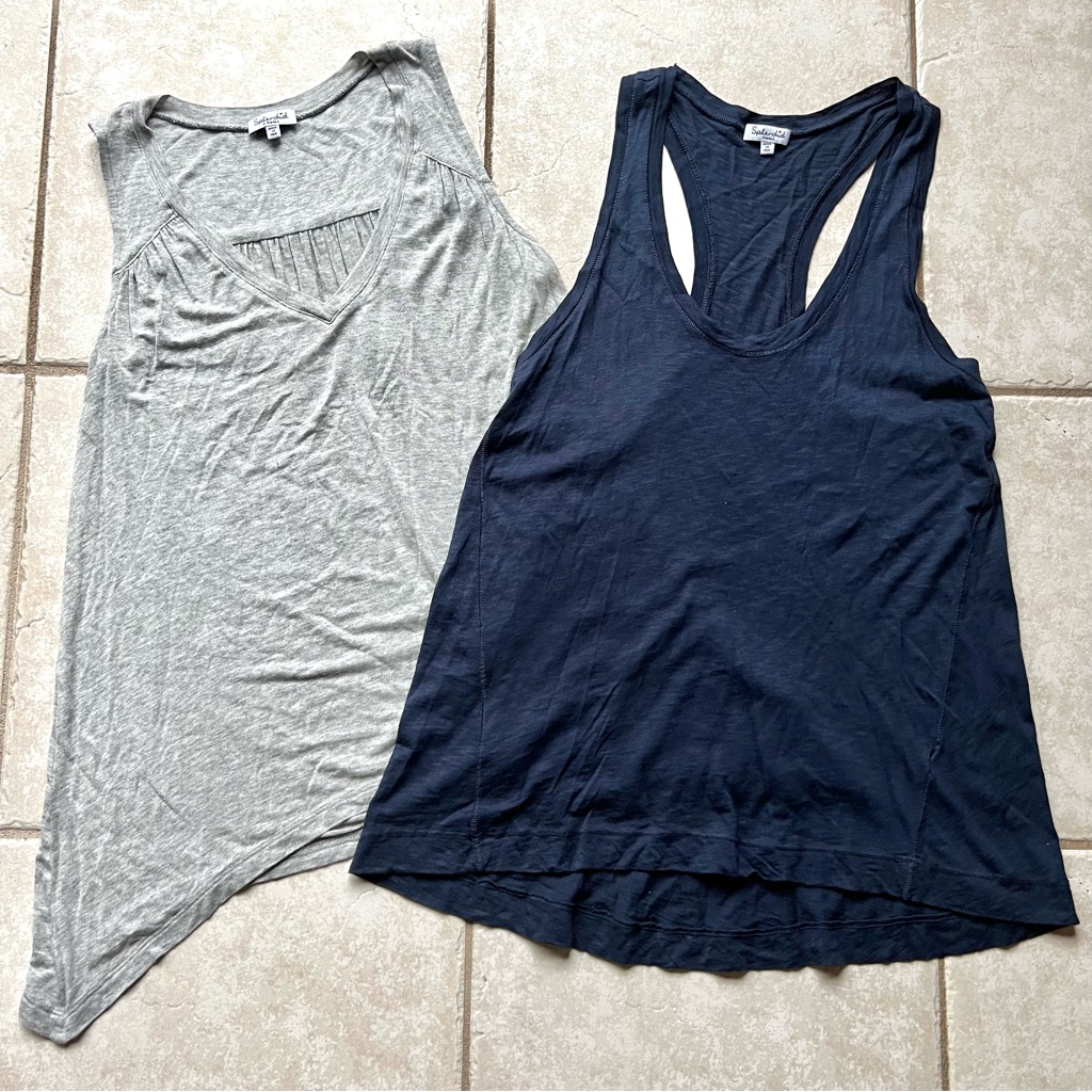 Two (2) Splendid Sleeveless Tank Tops S/Xs